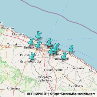 Mappa , 70125 Bari BA, Italia (9.08833)
