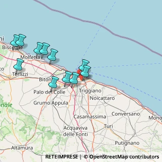 Mappa , 70125 Bari BA, Italia (16.91545)