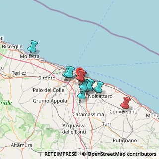 Mappa , 70125 Bari BA, Italia (10.44182)