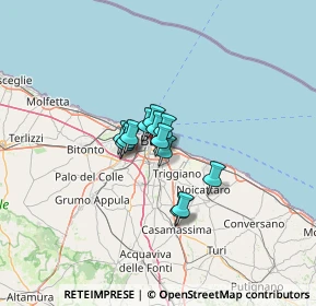Mappa , 70125 Bari BA, Italia (7.07385)