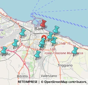 Mappa , 70125 Bari BA, Italia (3.50727)