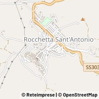Map Rocchetta Sant'Antonio
