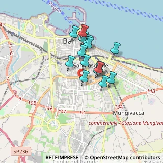 Mappa Luca Samuele, 70124 Bari BA, Italia (1.37667)