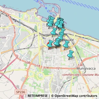 Mappa Via Gennaro Guevara, 70100 Bari BA, Italia (1.5965)