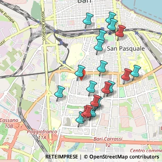 Mappa Via Gennaro Guevara, 70100 Bari BA, Italia (1.0665)