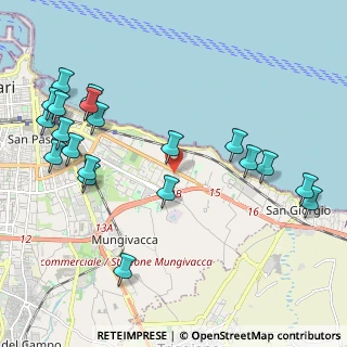 Mappa Via Michele Troisi, 70126 Bari BA, Italia (2.7005)