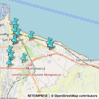 Mappa Via Michele Troisi, 70126 Bari BA, Italia (2.90333)