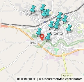 Mappa Via Publio Virgilio Marone, 70032 Bitonto BA, Italia (0.9825)