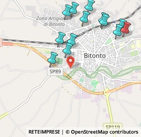 Mappa Via Publio Virgilio Marone, 70032 Bitonto BA, Italia (1.24)