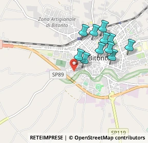 Mappa Via Publio Virgilio Marone, 70032 Bitonto BA, Italia (0.91727)