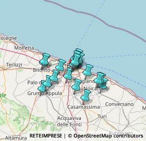 Mappa 70124 Molfetta BA, Italia (8.894)