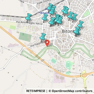 Mappa Via Chiancariello, 70032 Bitonto BA, Italia (0.6835)