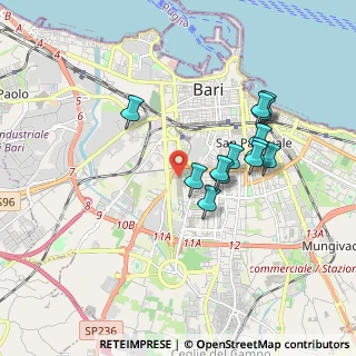 Mappa Via Orfeo Mazzitelli, 70124 Bari BA, Italia (1.71846)