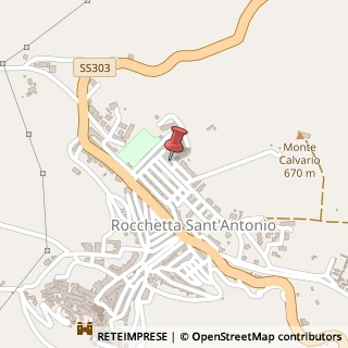 Mappa Via Giuseppe di Vittorio, 20, 71020 Rocchetta Sant'Antonio, Foggia (Puglia)