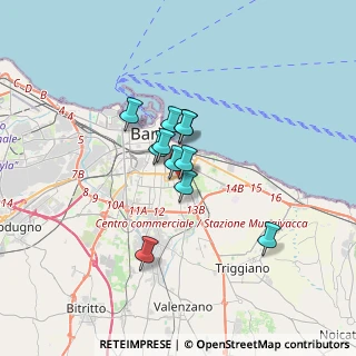 Mappa Via Gaetano Salvemini, 70125 Bari BA, Italia (2.25818)
