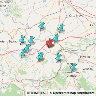Mappa 71020 Rocchetta Sant'Antonio FG, Italia (13.56308)