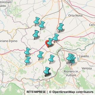 Mappa 71020 Rocchetta Sant'Antonio FG, Italia (15.685)