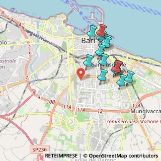 Mappa Traversa II Camillo Rosalba, 70124 Bari BA, Italia (1.90786)