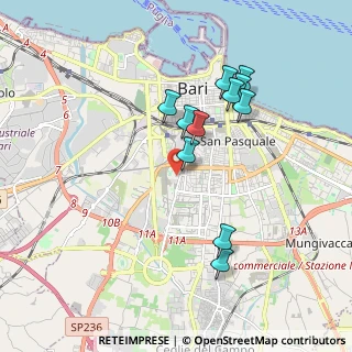 Mappa Traversa II Camillo Rosalba, 70124 Bari BA, Italia (1.83182)