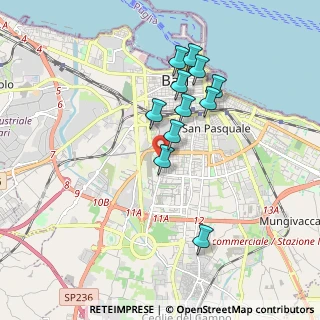 Mappa Traversa II Camillo Rosalba, 70124 Bari BA, Italia (1.69909)