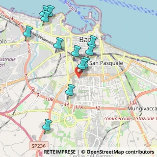 Mappa Traversa II Camillo Rosalba, 70124 Bari BA, Italia (2.2775)