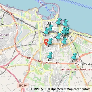 Mappa Traversa II Camillo Rosalba, 70124 Bari BA, Italia (1.73083)