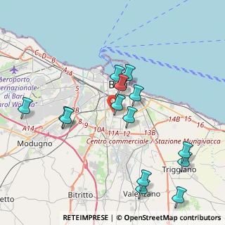 Mappa Traversa II Camillo Rosalba, 70124 Bari BA, Italia (4.56714)