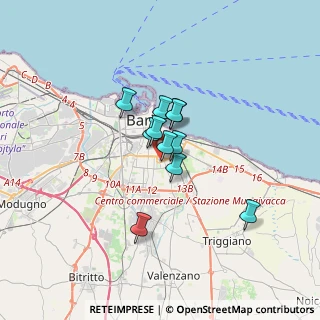 Mappa Via de Viti de Marco, 70125 Bari BA, Italia (2.20909)