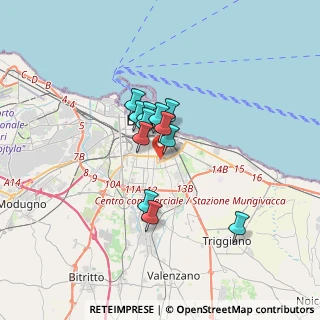 Mappa Via de Viti de Marco, 70125 Bari BA, Italia (2.39583)