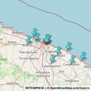 Mappa Via Luca De Samuele Cagnazzi, 70124 Bari BA, Italia (13.03909)