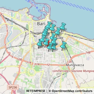 Mappa Via Luca De Samuele Cagnazzi, 70124 Bari BA, Italia (0.98333)