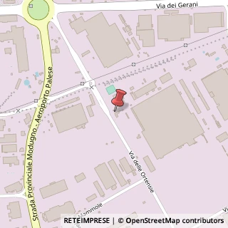 Mappa Via delle Ortensie, 15, 70026 Modugno, Bari (Puglia)