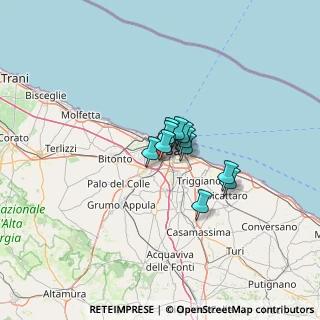 Mappa Via Guglielmo Murari, 70132 Zona Industriale BA, Italia (6.91)