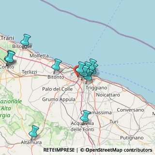 Mappa Via Guglielmo Murari, 70132 Zona Industriale BA, Italia (17.34692)