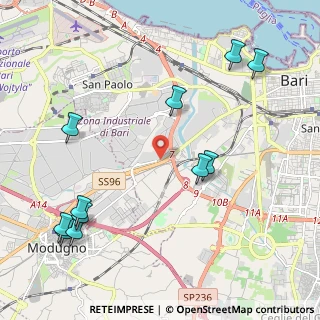Mappa Via Guglielmo Murari, 70123 Bari BA, Italia (2.80091)