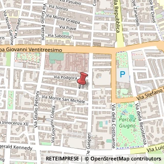 Mappa Via Luca Samuele Cagnazzi, 61/B, 70124 Bari, Bari (Puglia)