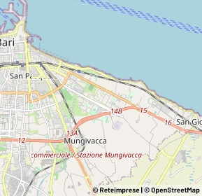 Mappa 70126 Bari BA, Italia (3.241)