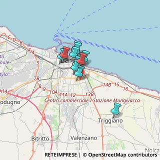 Mappa Via Giustino Fortunato, 70125 Bari BA, Italia (2.23364)