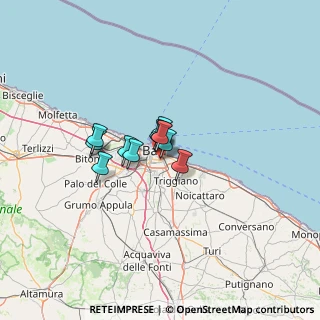 Mappa Via Giustino Fortunato, 70125 Bari BA, Italia (7.18)