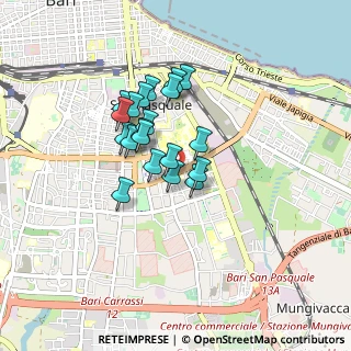 Mappa Via Giustino Fortunato, 70125 Bari BA, Italia (0.6735)