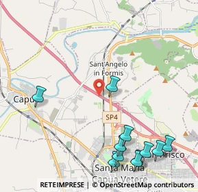 Mappa A1 - Autostrada del Sole, 81043 Capua CE, Italia (2.94273)