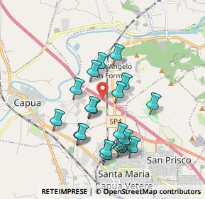 Mappa A1 - Autostrada del Sole, 81043 Capua CE, Italia (1.784)