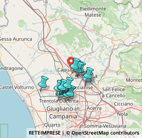 Mappa A1 - Autostrada del Sole, 81043 Capua CE, Italia (11.42846)