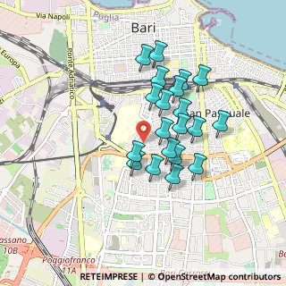 Mappa GVM - Ospedale Santa Maria, 70124 Bari BA, Italia (0.7585)