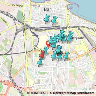 Mappa GVM - Ospedale Santa Maria, 70124 Bari BA, Italia (0.6955)