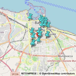 Mappa GVM - Ospedale Santa Maria, 70124 Bari BA, Italia (1.23471)