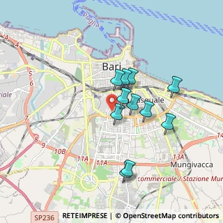 Mappa GVM - Ospedale Santa Maria, 70124 Bari BA, Italia (1.53636)