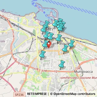 Mappa GVM - Ospedale Santa Maria, 70124 Bari BA, Italia (1.52333)