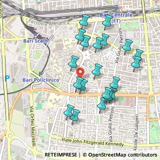 Mappa GVM - Ospedale Santa Maria, 70124 Bari BA, Italia (0.521)