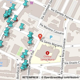 Mappa GVM - Ospedale Santa Maria, 70124 Bari BA, Italia (0.08966)